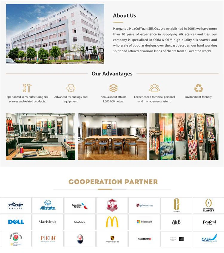 Jedwabne szale z żorżety