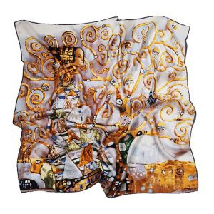 Extra Square Enthic Silk Scarf