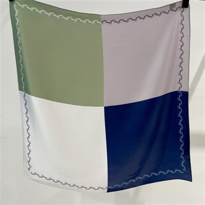 Satynowy szalik dla kobiet włosów